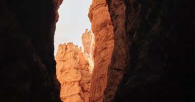 A View Of A Canyon